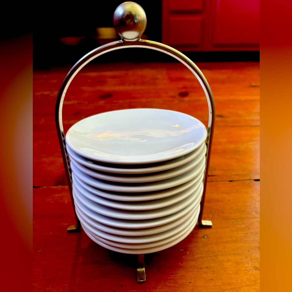 Pampered Chef Simple Additions 6in Appetizer Plates